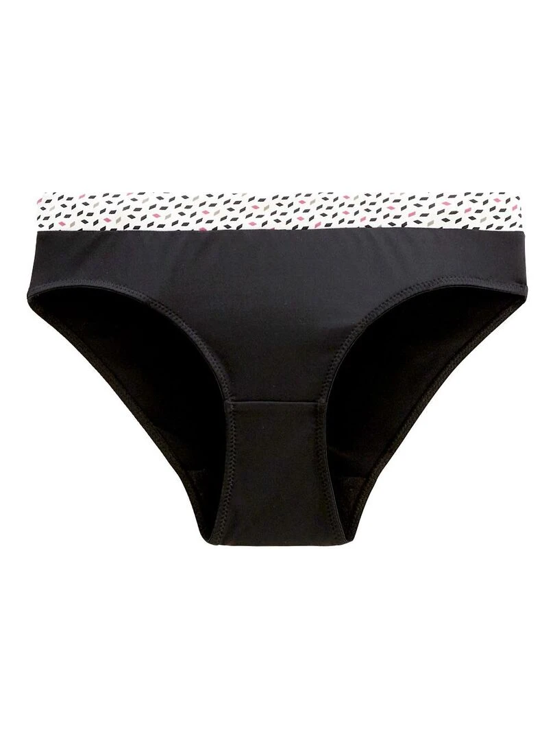 Lot de 2 culottes fille Toria Noir