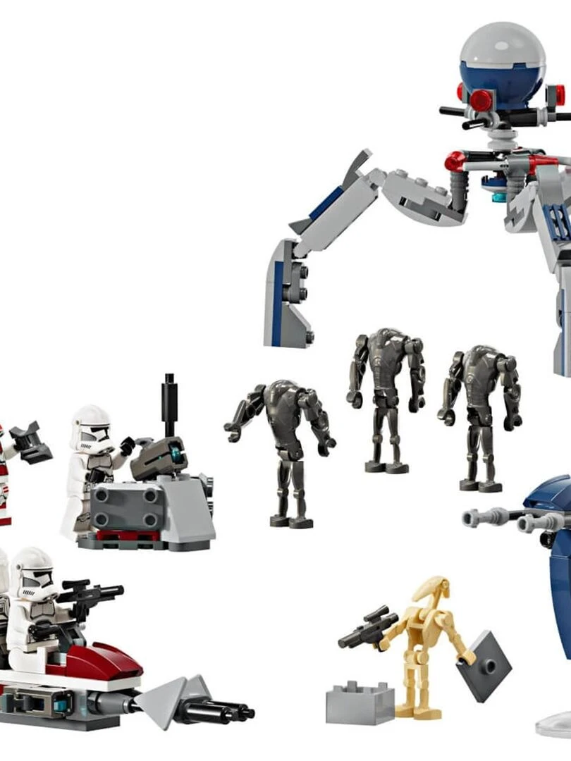 Star Wars Pack de combat des Clone Troopers™ et Droïdes de combat   N/A