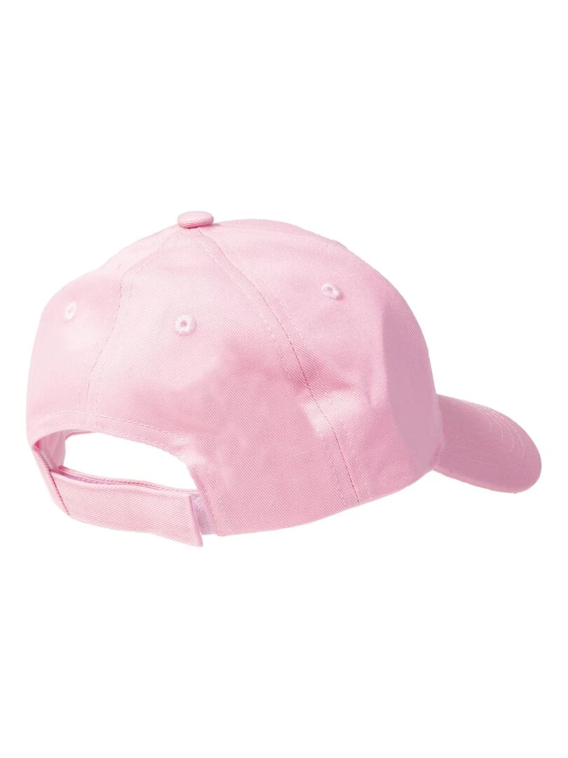 Casquette Fille 4 8 ans brodée Rose pâle Rose pâle