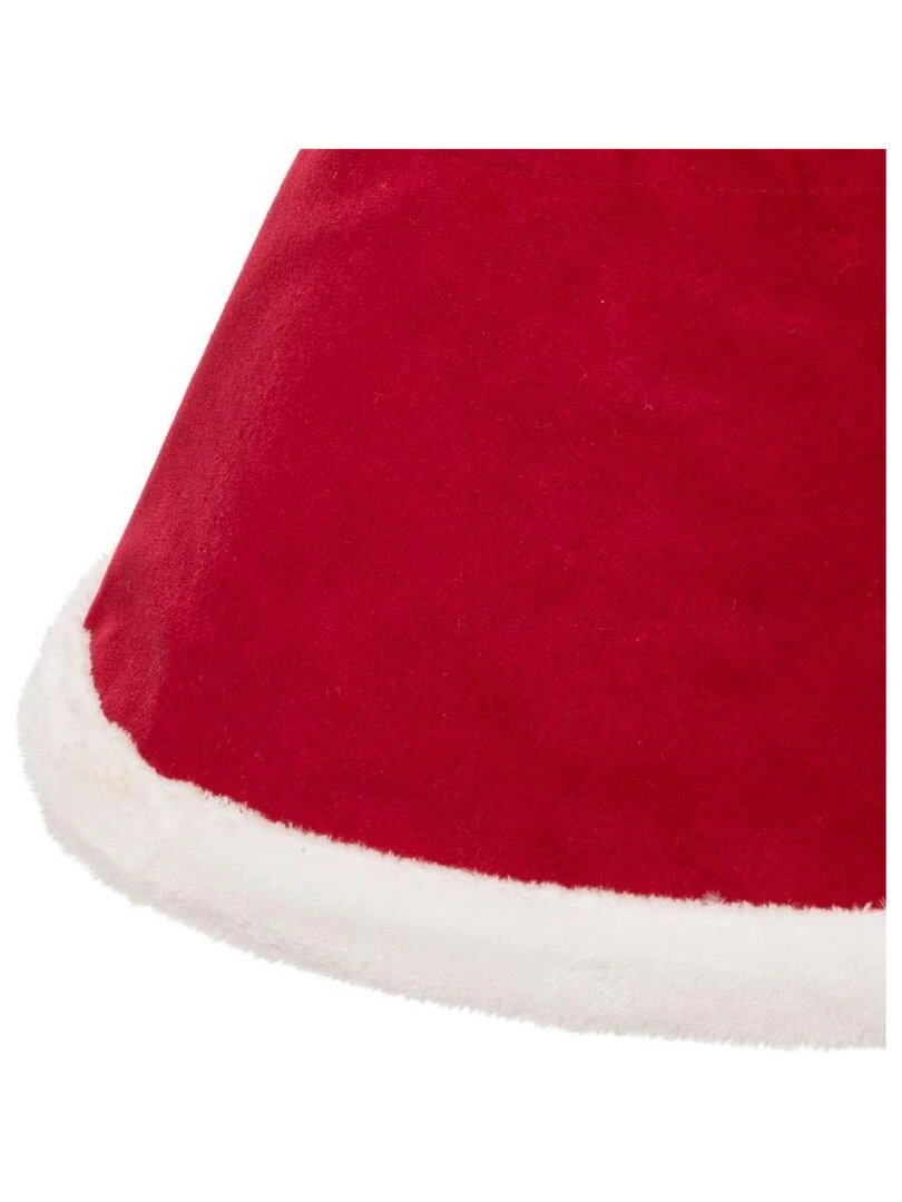 Pied de sapin de Noël rouge D56 Rouge