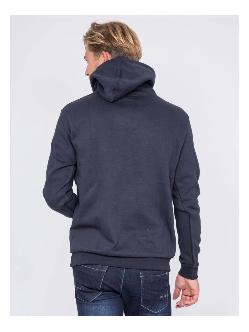 Sweat capuche WARLUZ Bleu marine