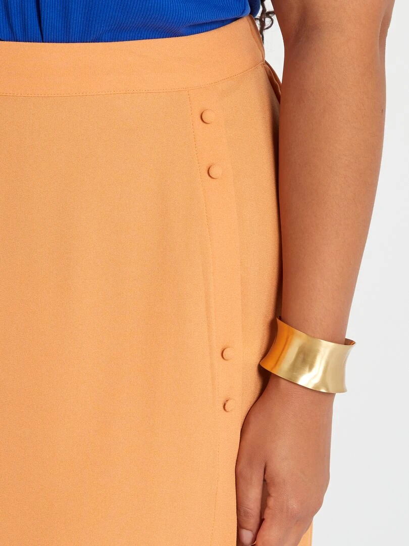 Jupe midi   Terracotta