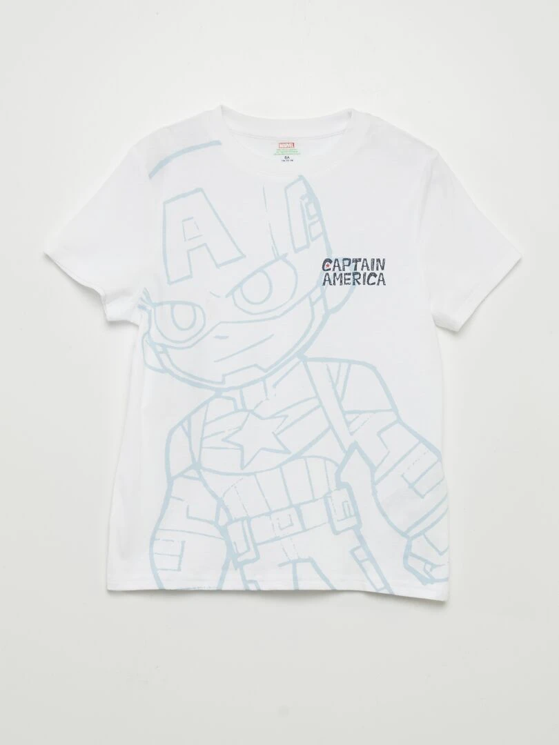 Pyjama court 'Captain America' 'Marvel'   Beige