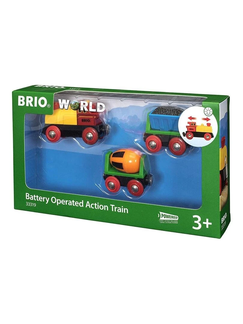 'brio' 33319 Train De Marchandise Avec Lumiere   N/A