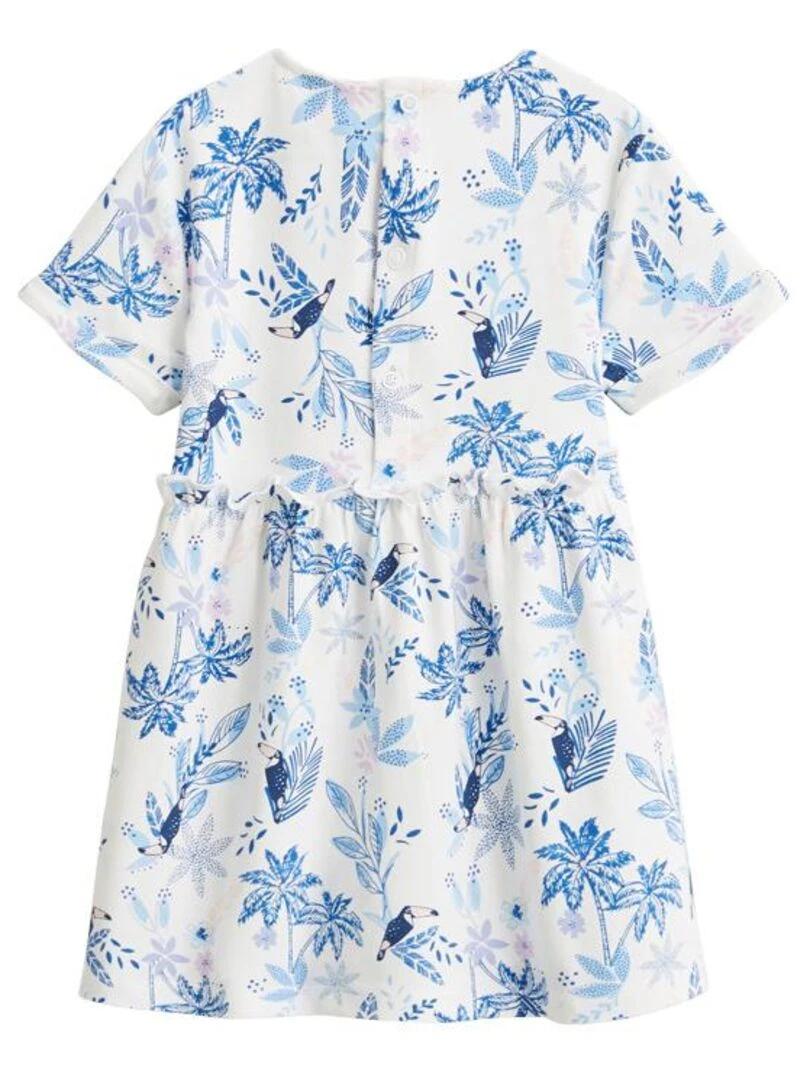 Robe enfant Moorea Ecru