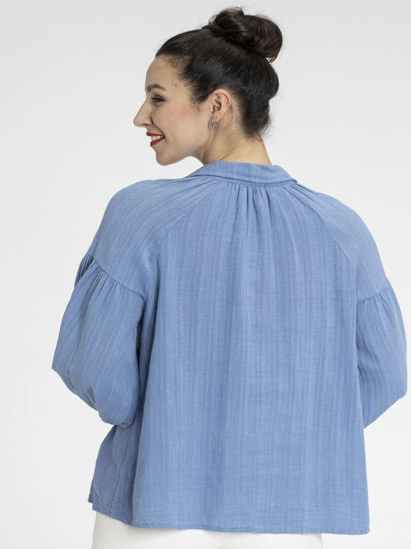 Chemisiers chemise COLINE   Gérard Pasquier   Bleu