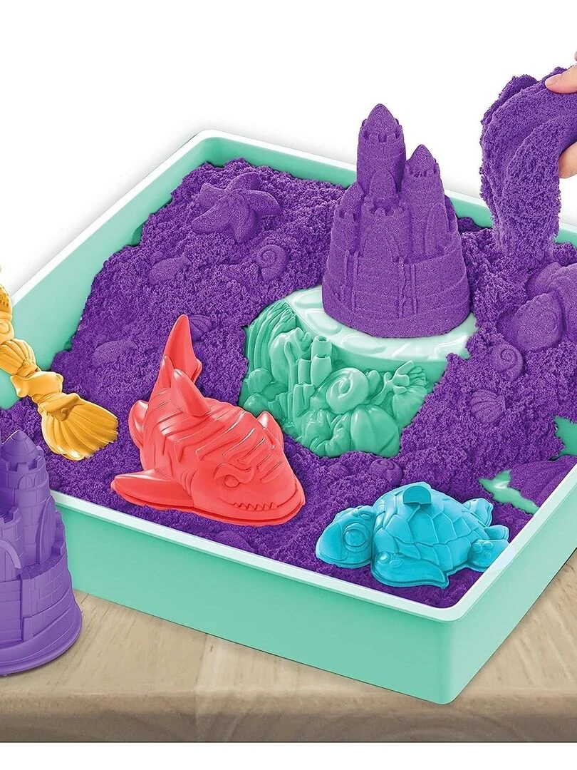 Coffret sable kinétique violet   N/A