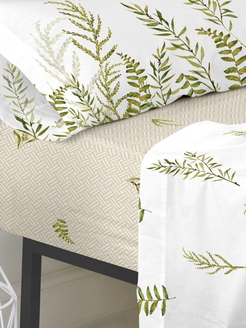 Drap housse Monterosso "Happyfriday" Blanc