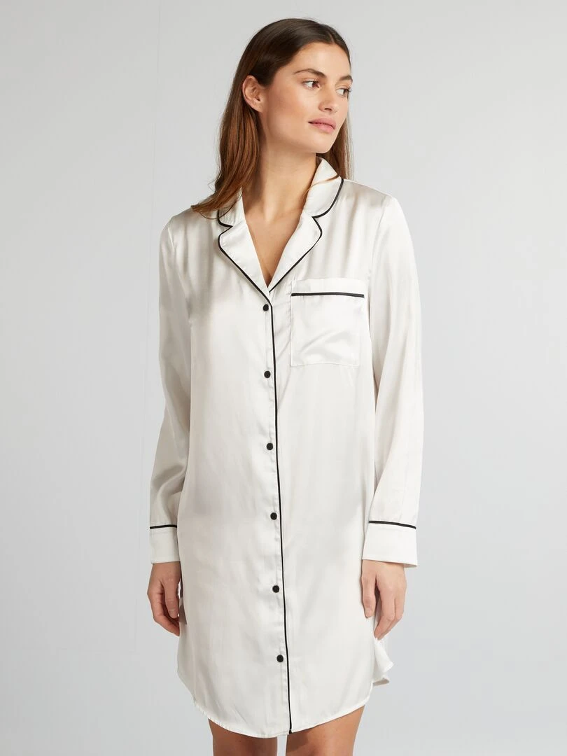 Chemise de nuit   blanc