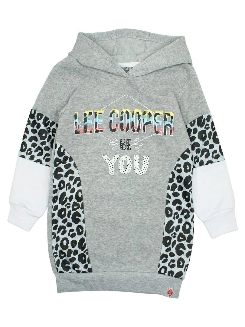 Lee Cooper Robe Pull fille imprimé Lee Cooper Gris