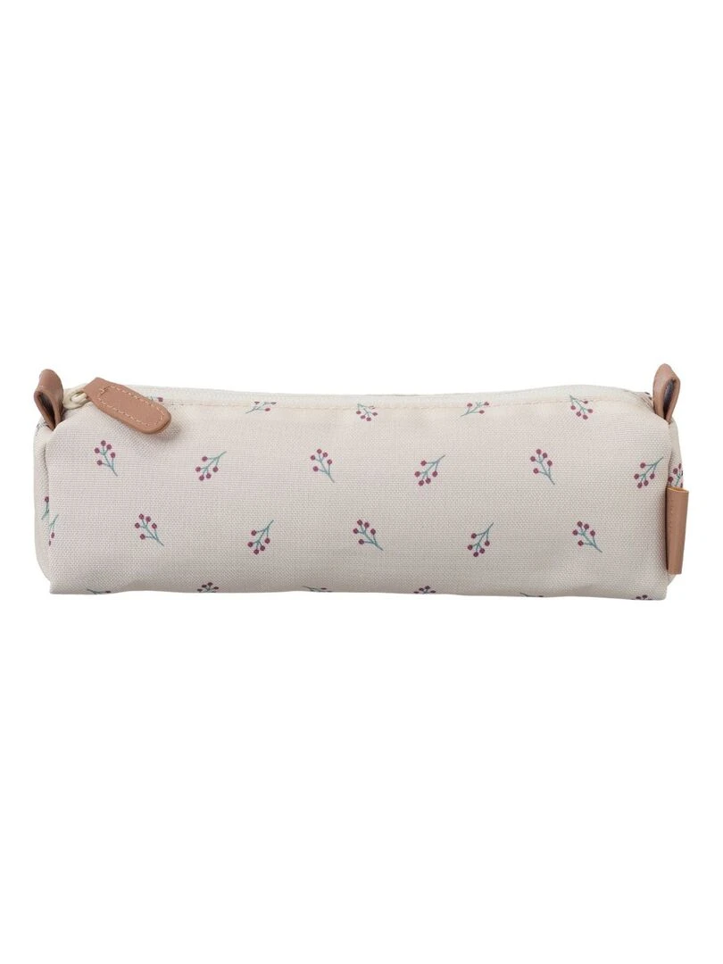 Trousse scolaire Berries Ecru