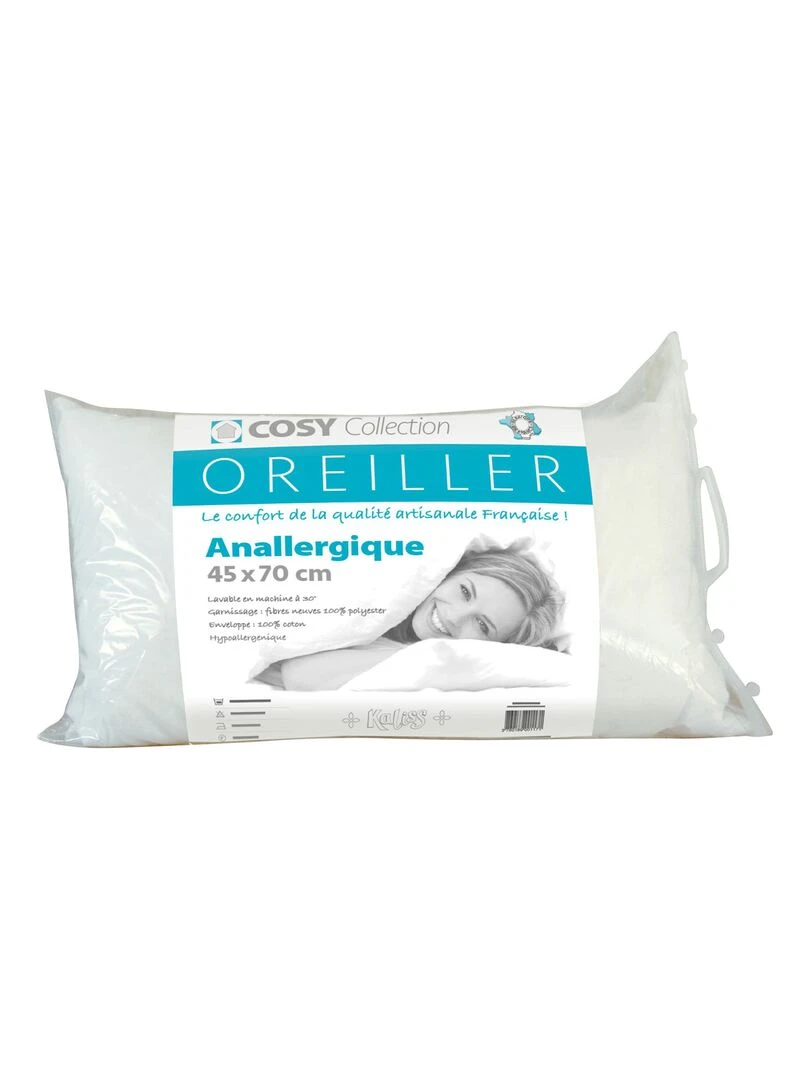 Oreiller 45x70 Anallergique N/A