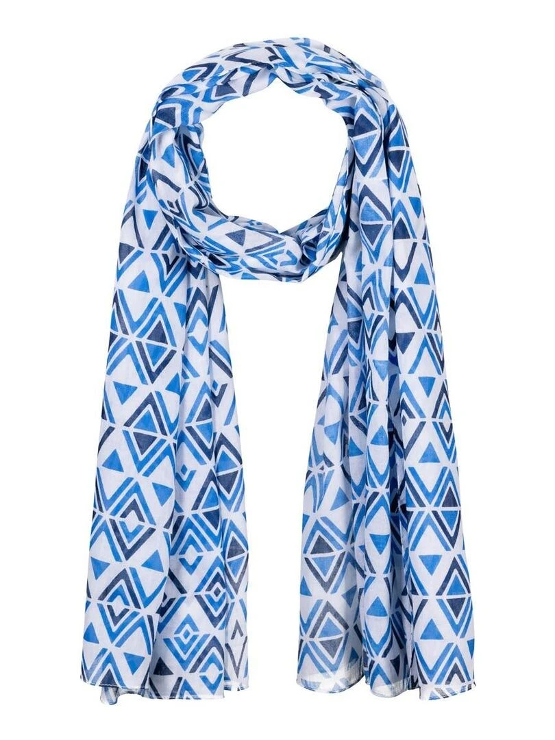 Chèche Angulo Bleu