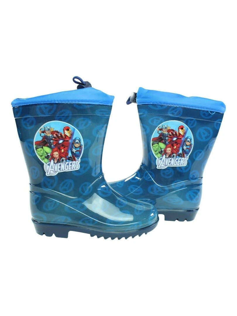 Avengers Bottes garçon imprimé Avengers Bleu marine