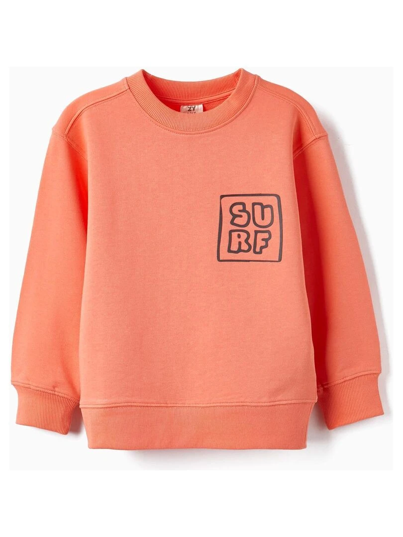 Sweat en coton pour garçon 'Surf' NO DRAMA IN THE BAHAMAS Rose