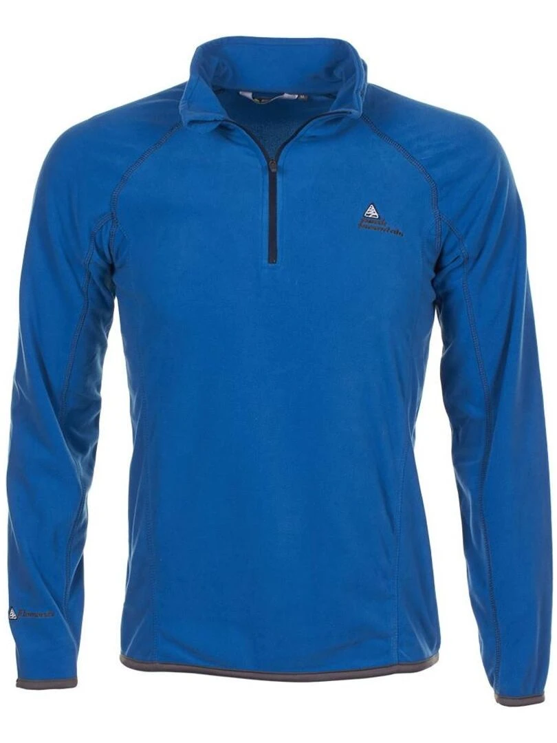 Sweat polaire homme CAFINE PEAK MOUNTAIN Bleu