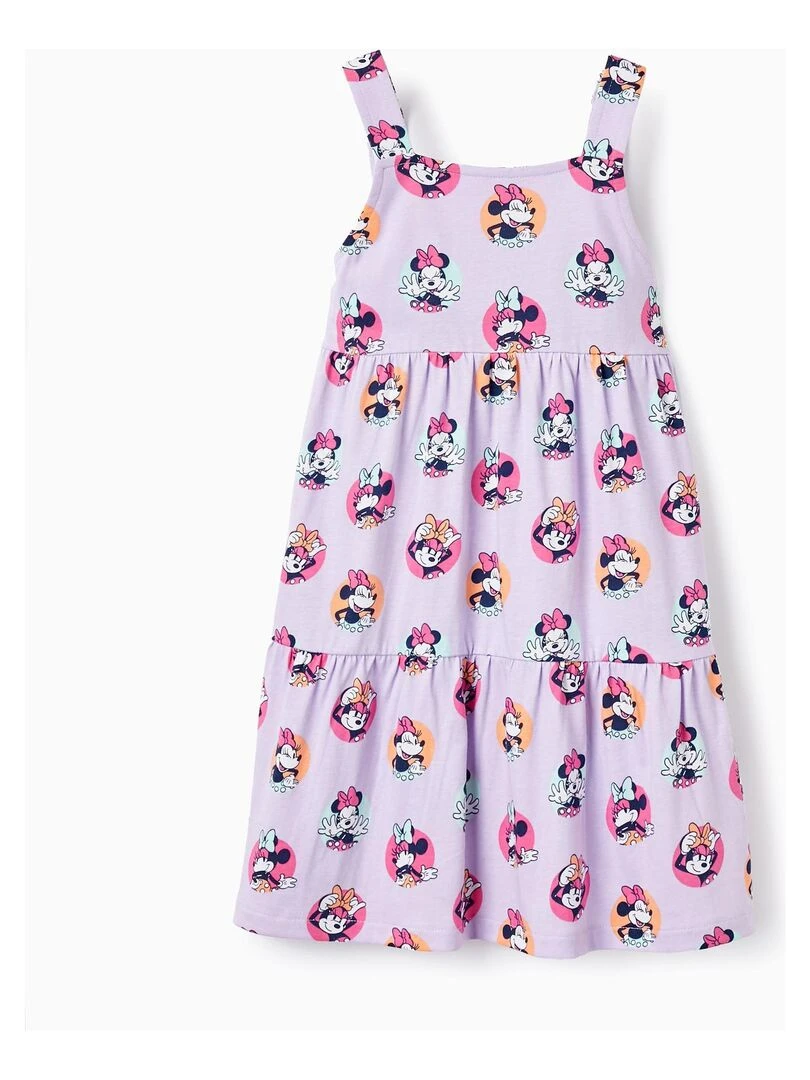 Robe en coton pour fille 'Minnie Mouse' LICENSE Mauve