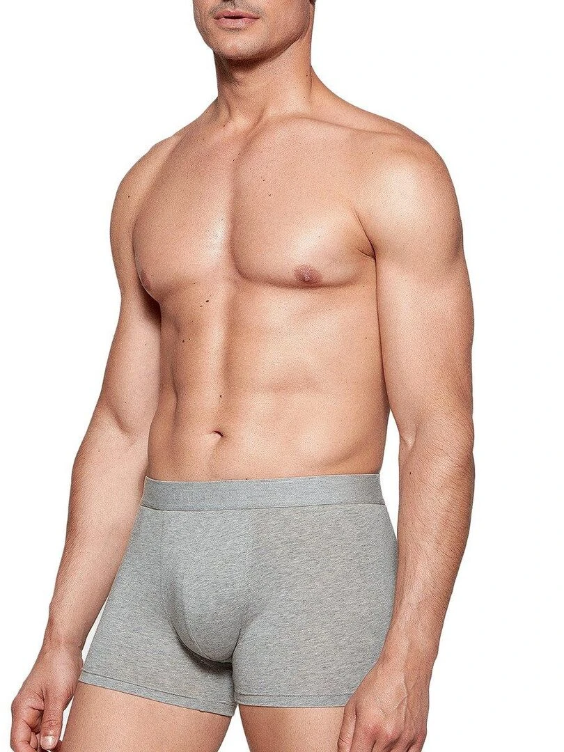 Boxer coton Executive Gris