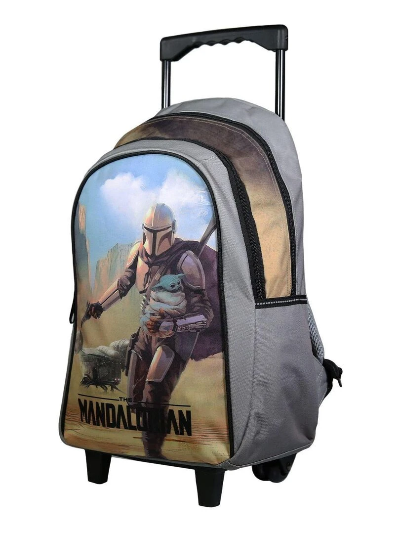 BAGTROTTER Sac à dos à roulettes Disney Star Wars / The Mandalorian Multicolore Multicolore