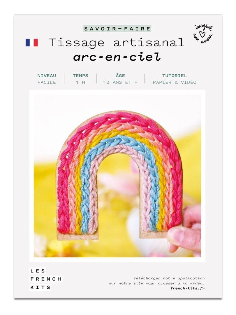 Coffret DIY   Arc en ciel à tisser   N/A