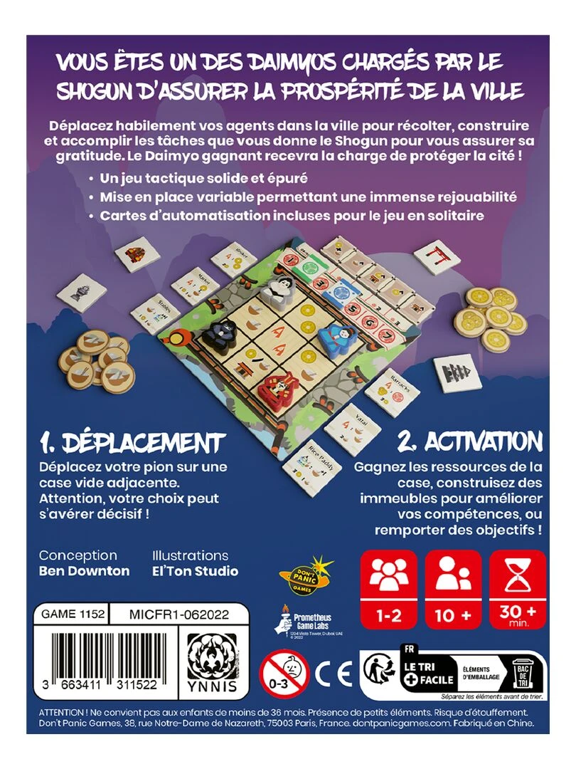 Micro dojo jeux de strategie N/A