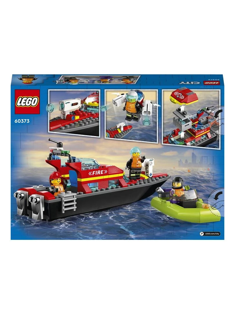 60373 Le Bateau De Sauvetage des Pompiers Lego® City   N/A