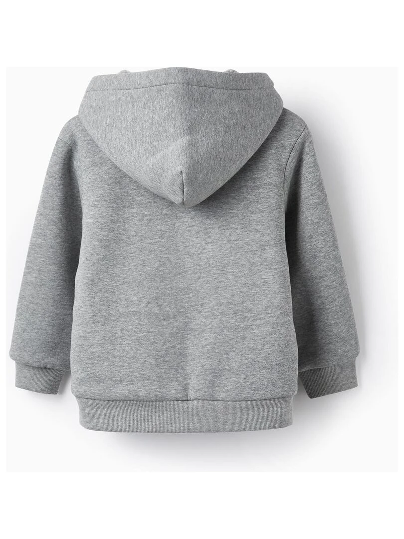 Manteau à capuche pour garçon NORTHERN CALLING Gris