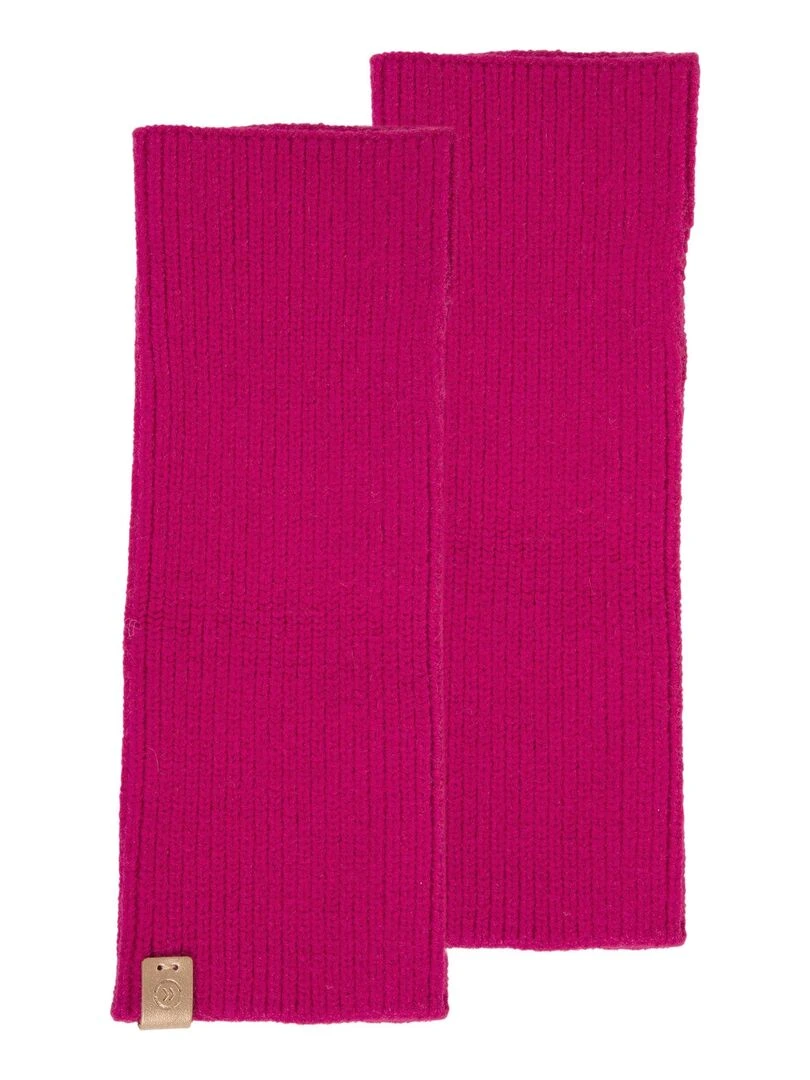 Mitaines Femme Maille longues Soft Touch Fuchsia Rose fushia