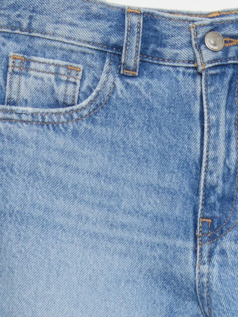 Jean forme ballon   Bleu