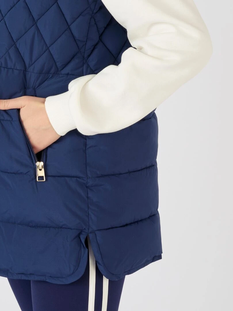 Doudoune sans manches   Damart   Bleu marine