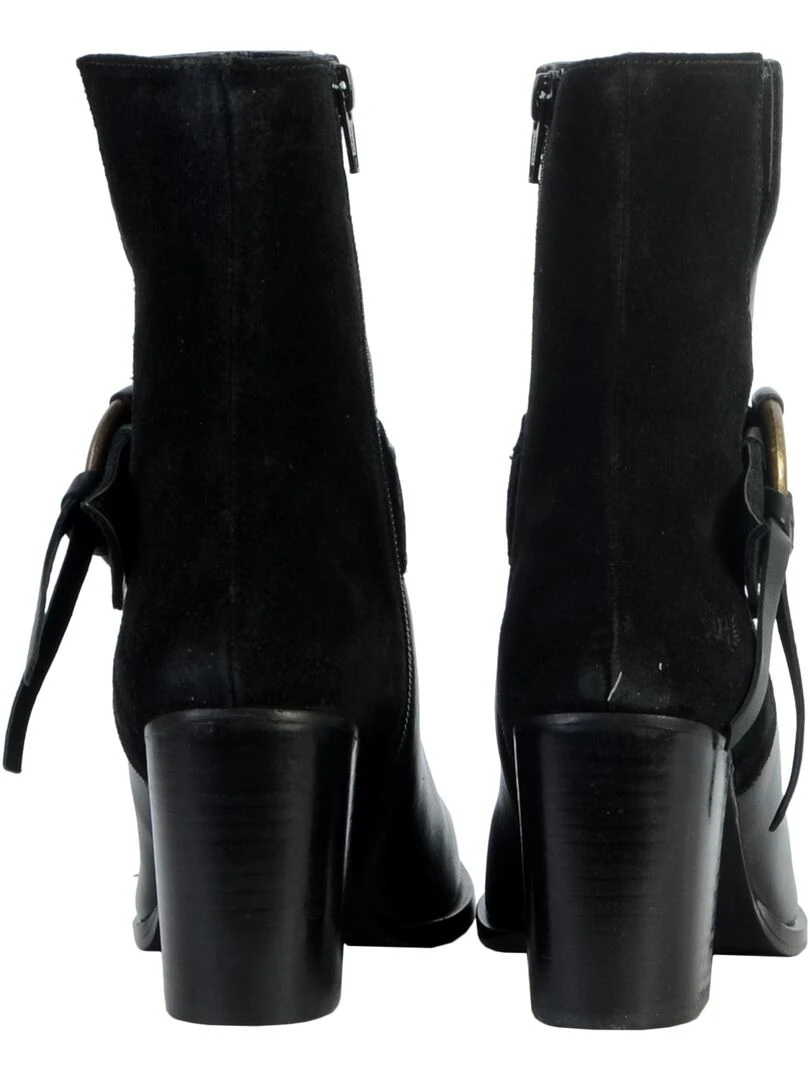 Bottes Cuir Kaporal Percy   Noir