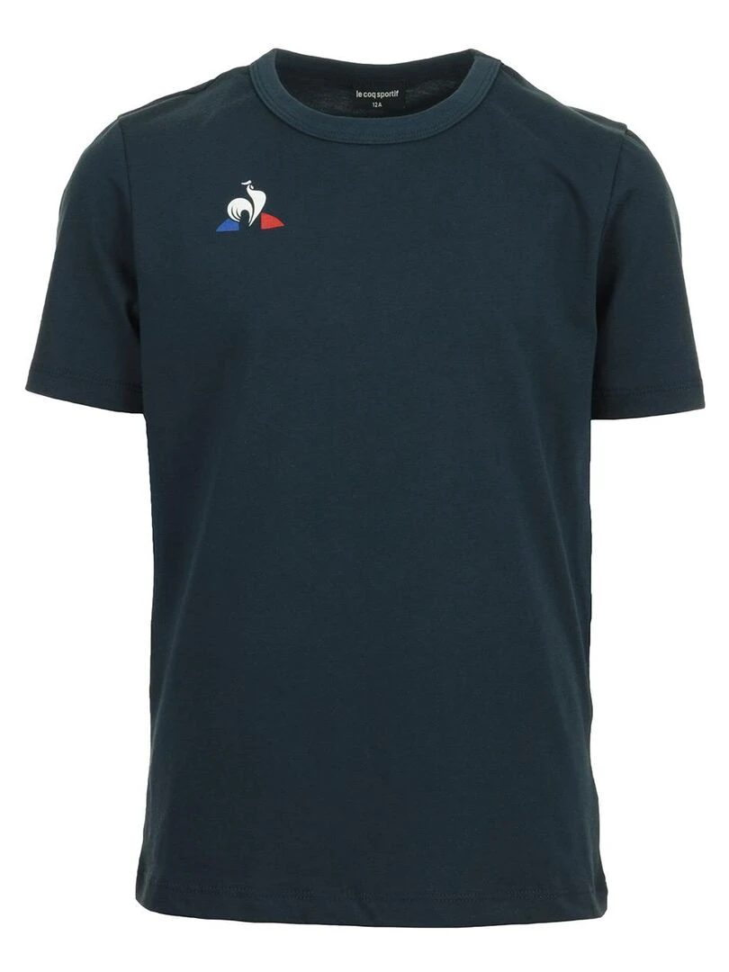 T shirt Le Coq Sportif Tee Ss Presentation Bleu marine