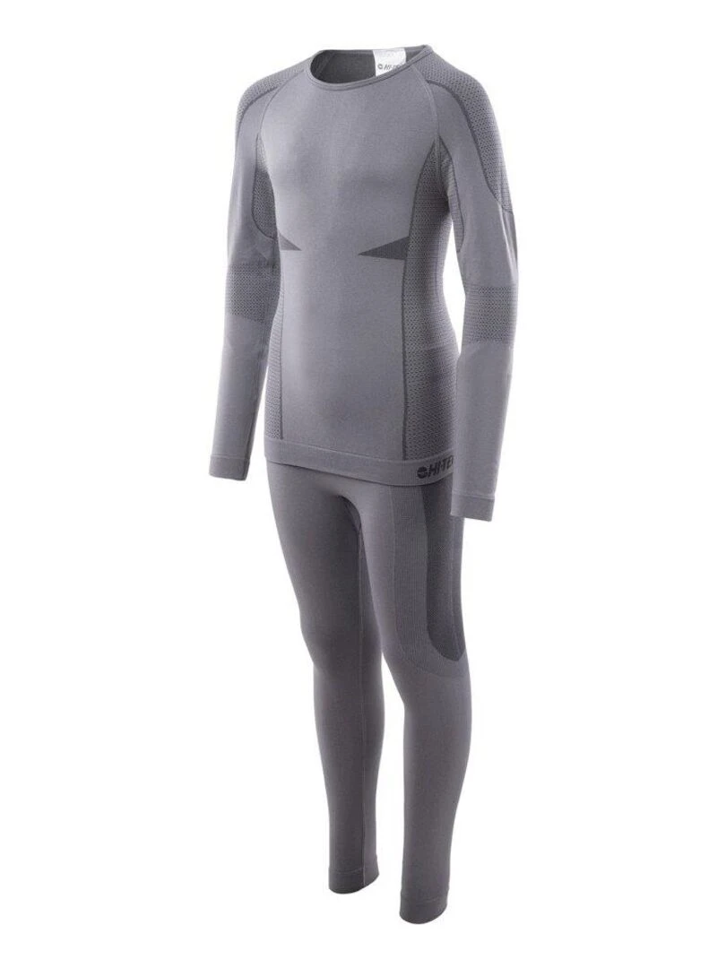 Hi Tec   Ensemble Sous vêtements thermiques HIKRO   Gris