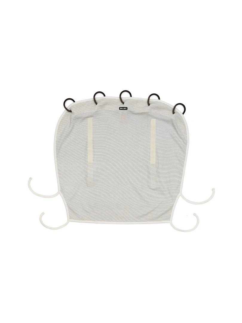 Dooky Pare soleil de poussette Rayures Blanc