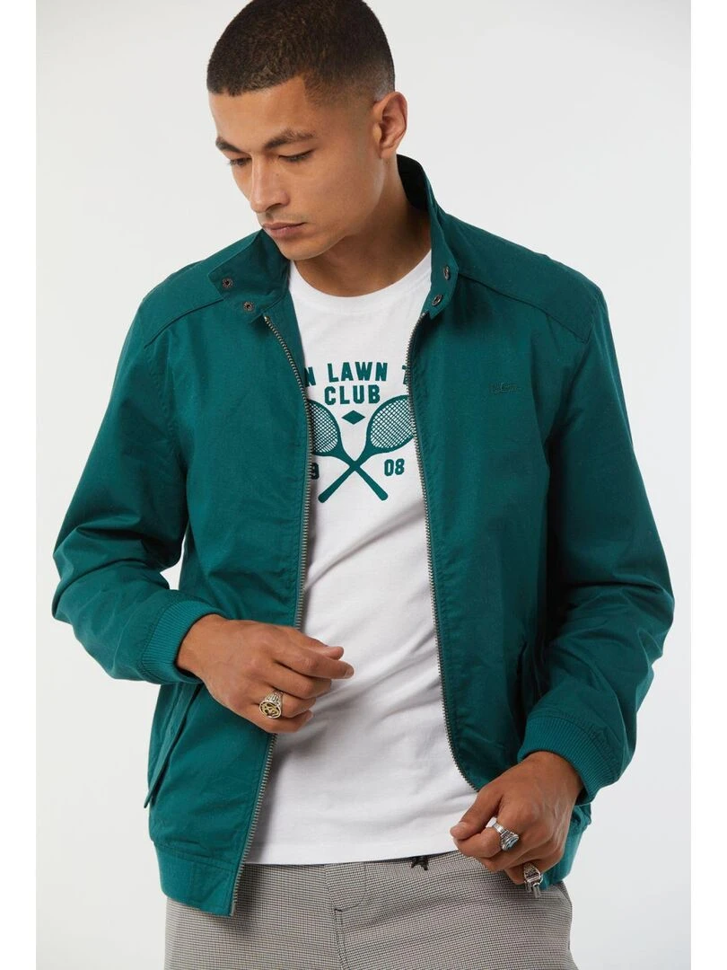 Lee Cooper   Veste manches longues polyester regular FULYO   Vert bouteille