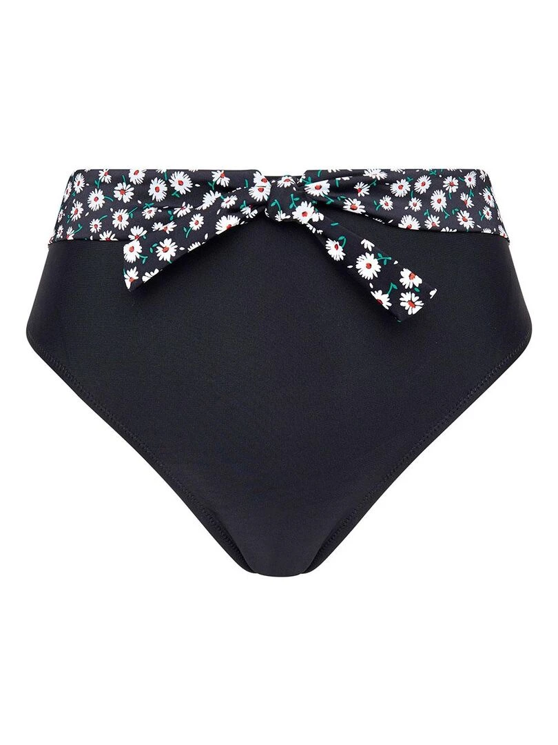 Culotte haute PARADIS Brigitte Bardot Bain Noir