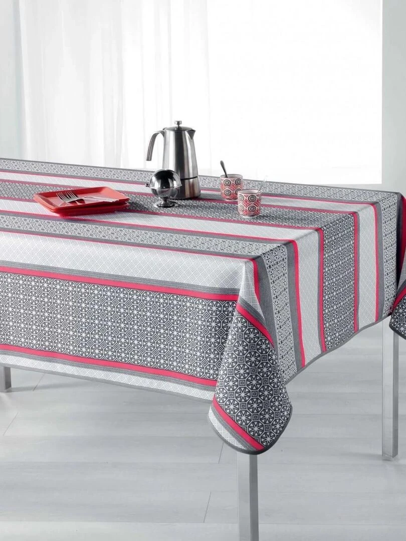 Nappe 140x240cm Feliz corail   Rose