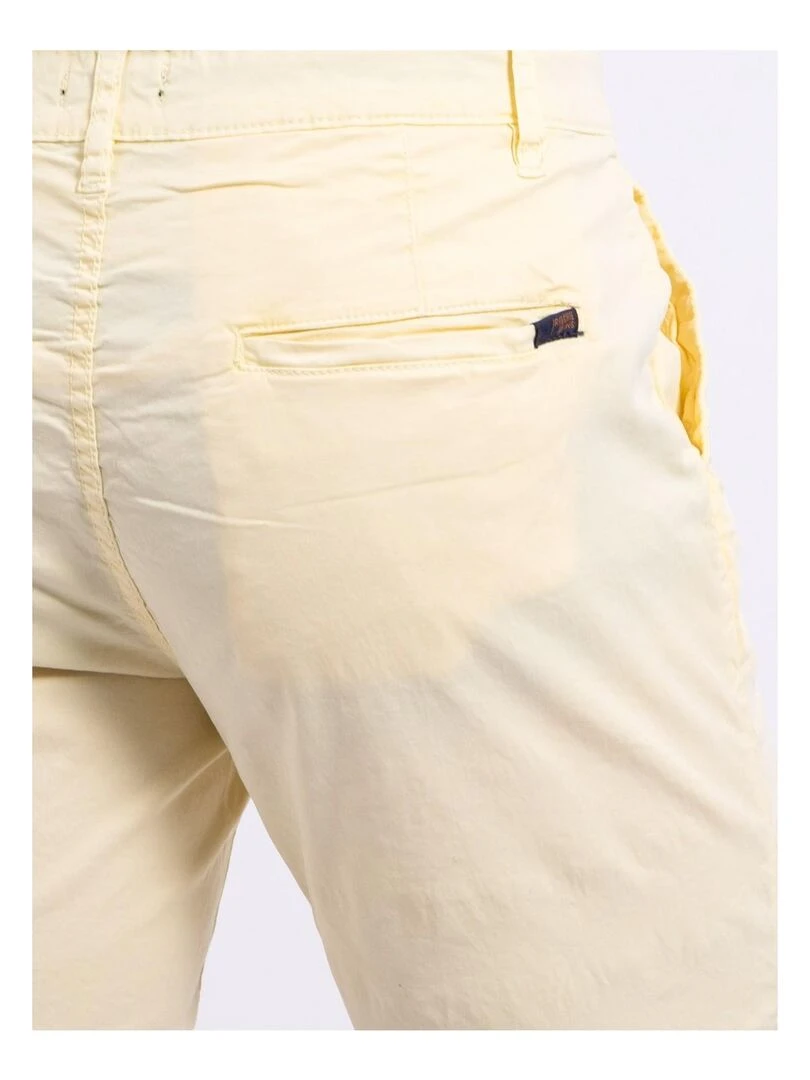 Bermuda chino BAZY   Jaune