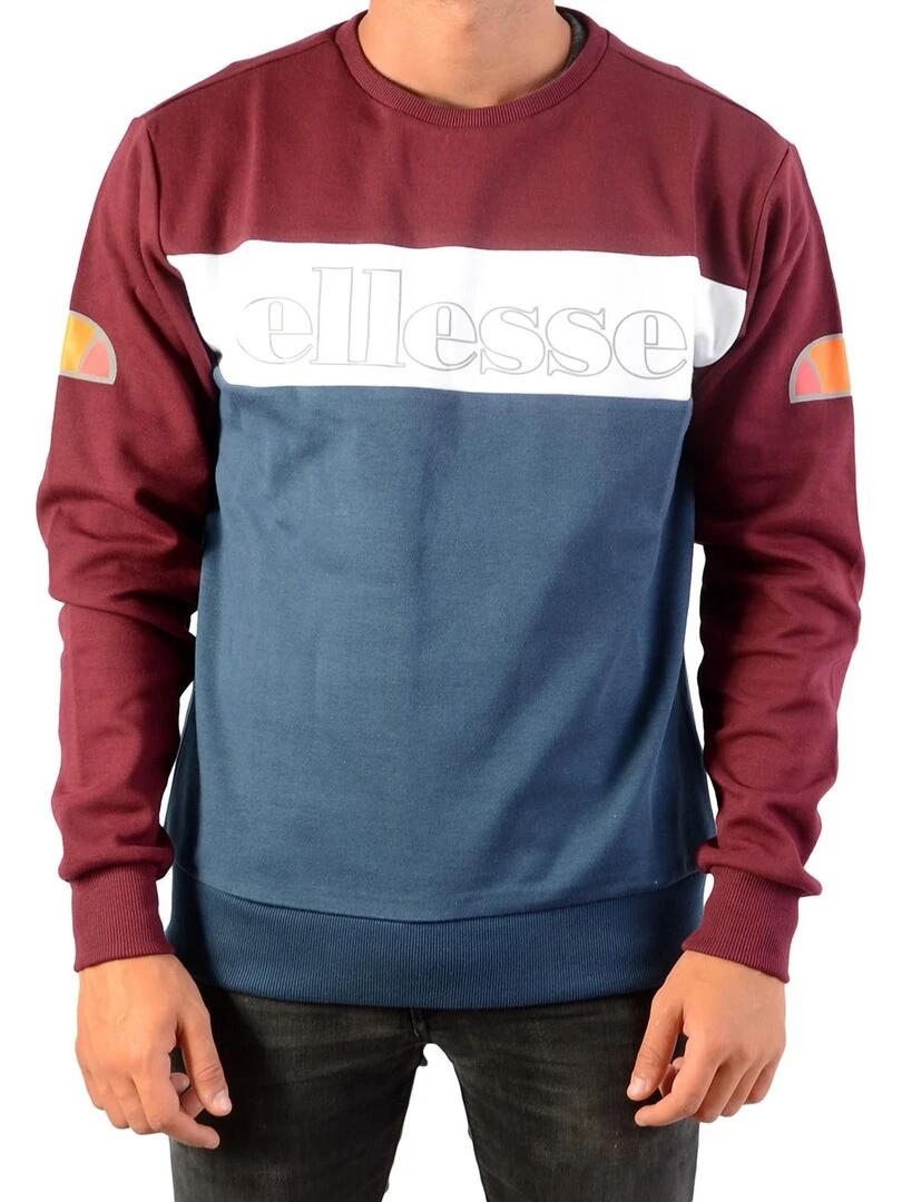 Sweat Ellesse Cantona Crew Rouge