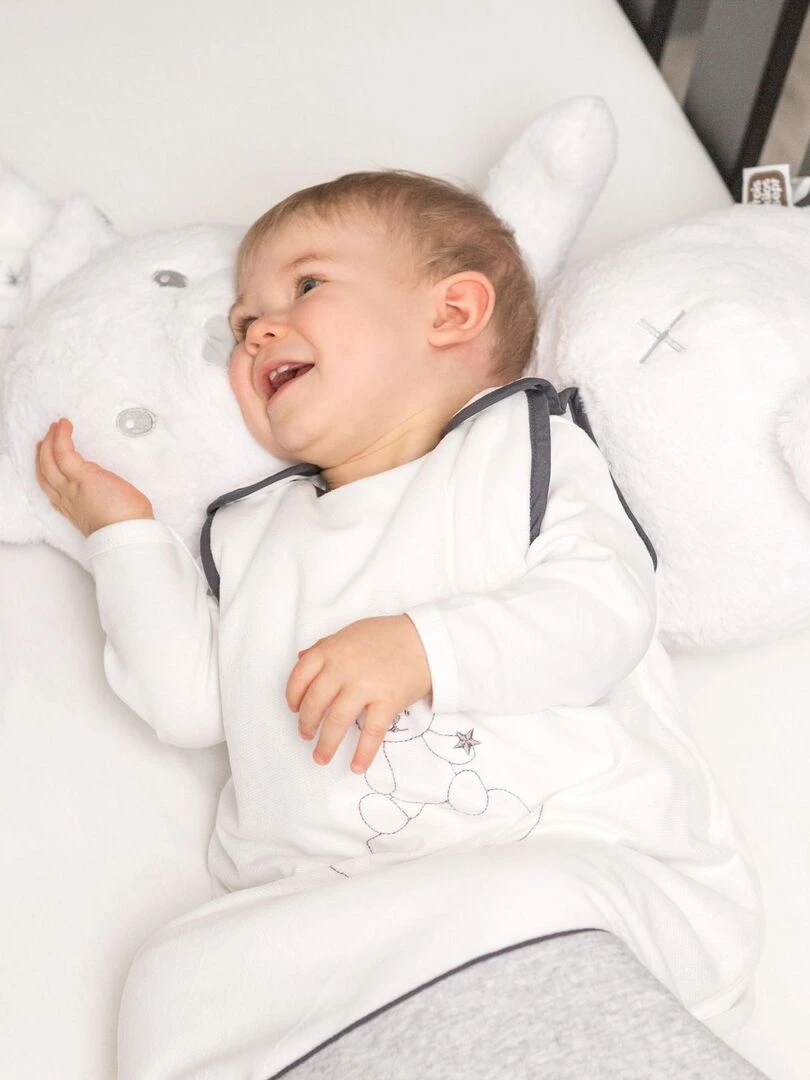 Gigoteuse bébé en velours TOG 2.5 Gris