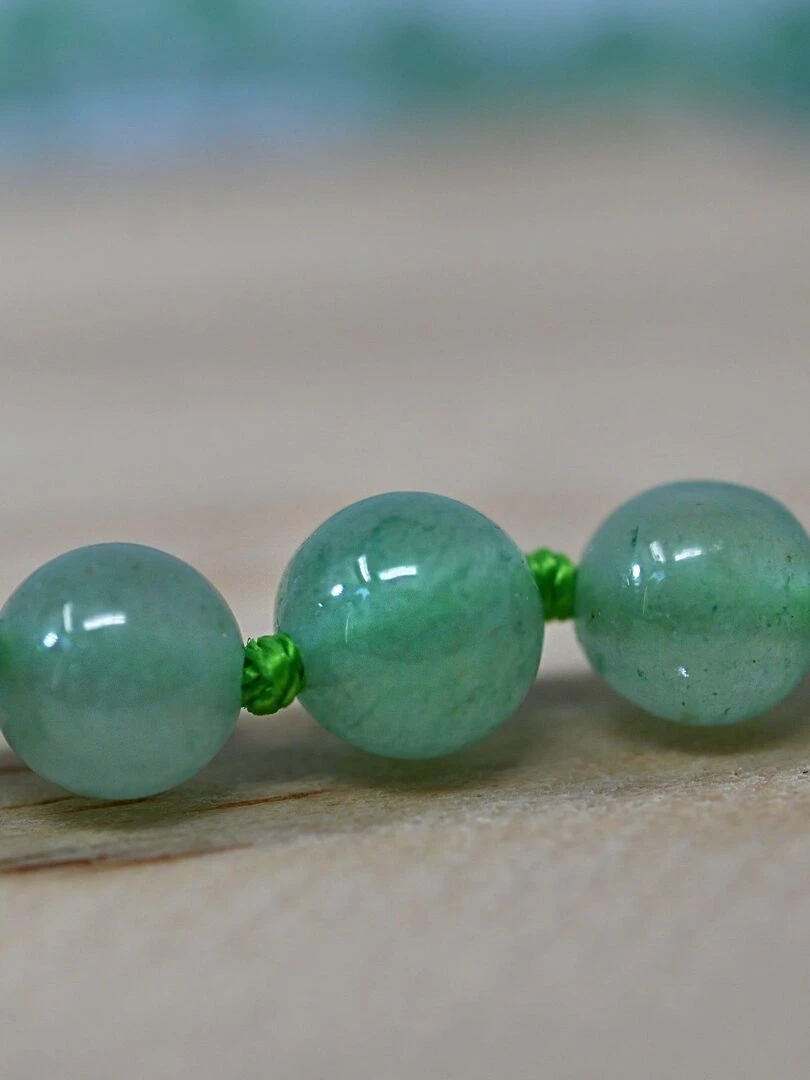 Bracelet Bébé   Pierres naturelles : Aventurine   Vert