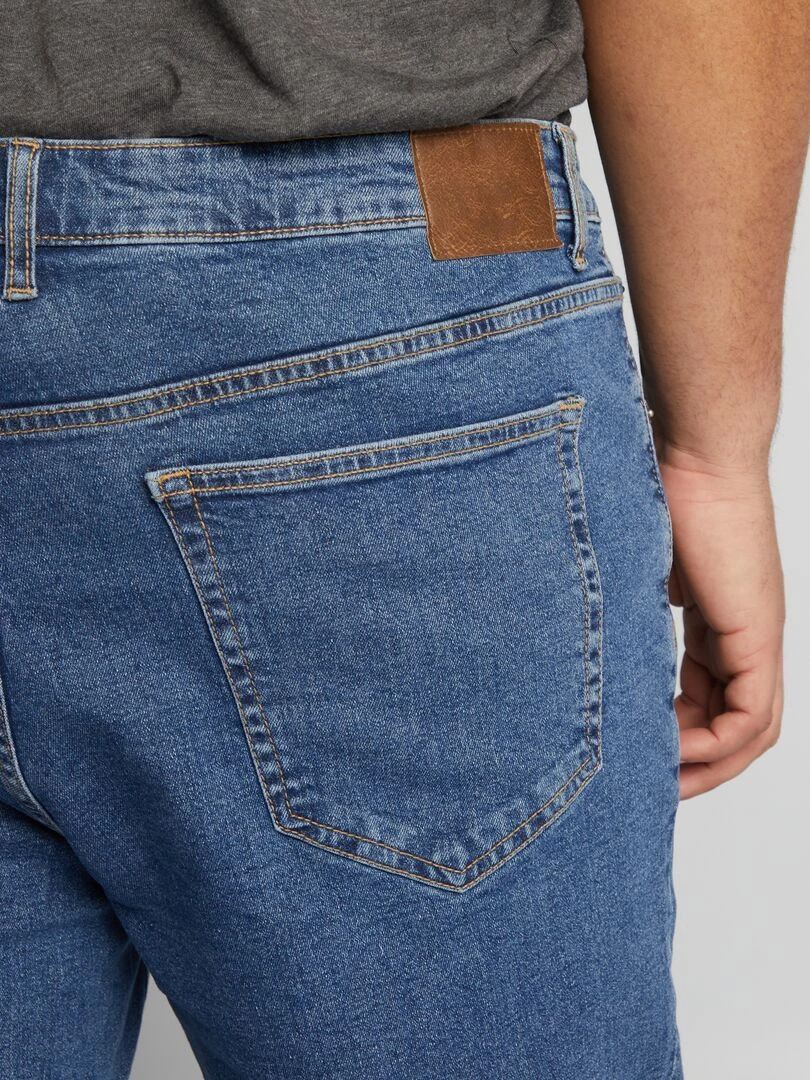 Jean droit à 5 poches   L30   Stone