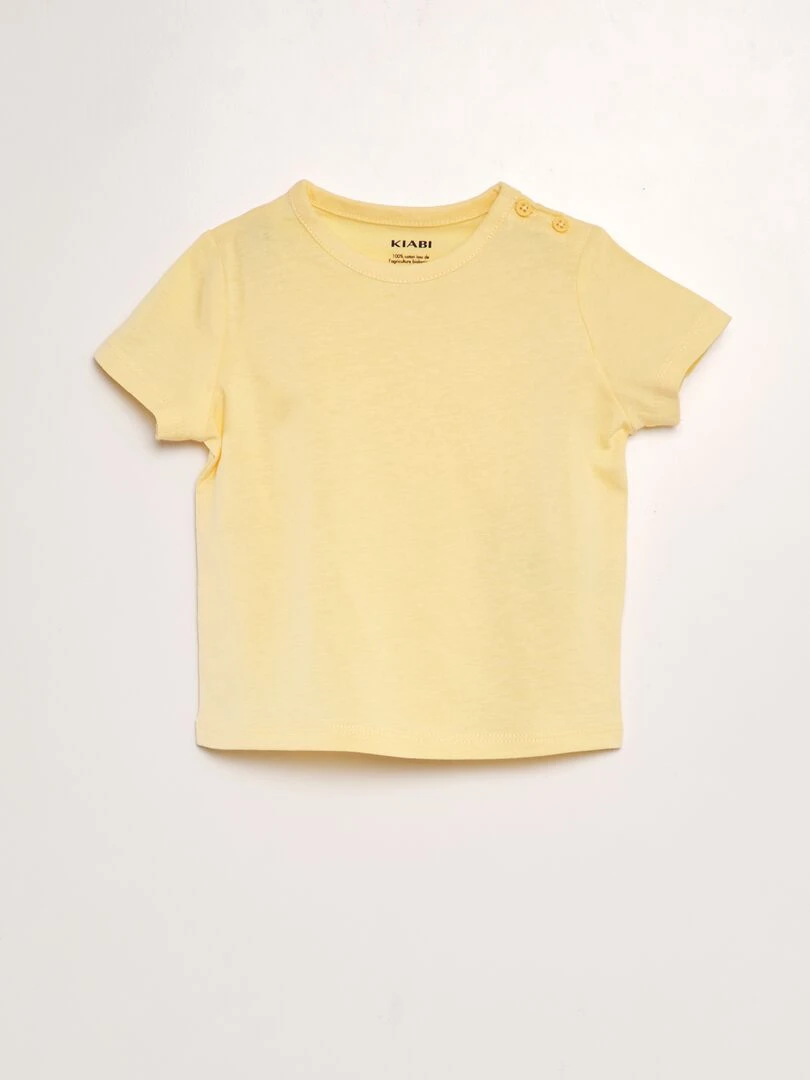 Lot de 2 t shirts   Jaune