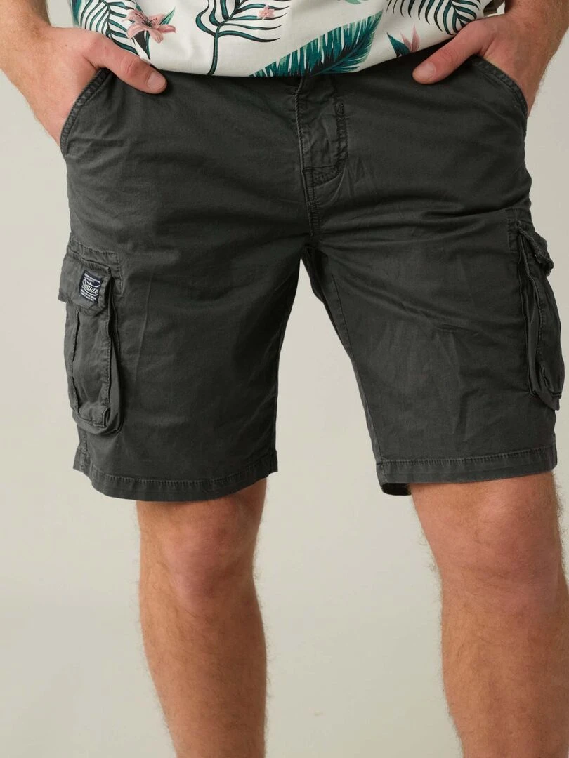 Bermuda casual pour homme 'Deeluxe' gris anthracite