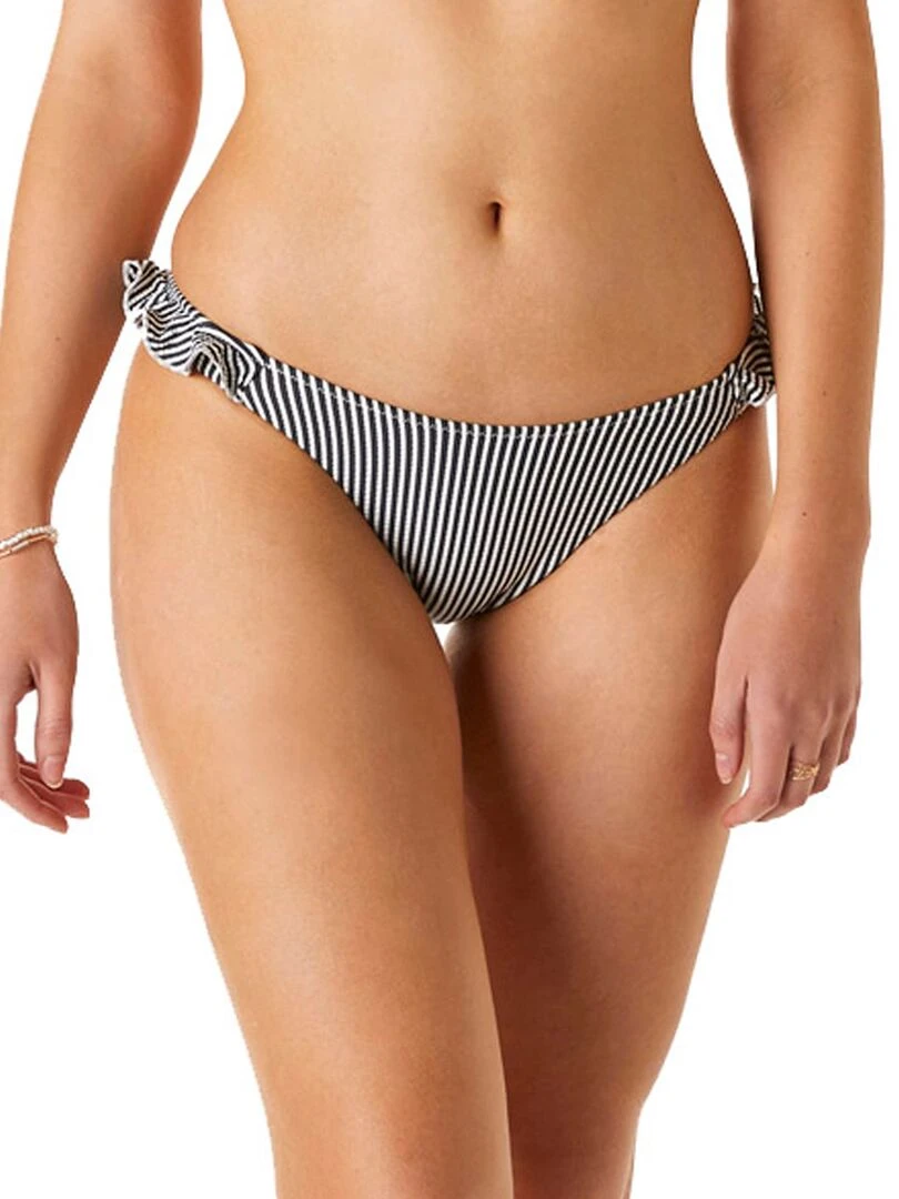 Slip de bain brésilien COCOTIER Brigitte Bardot Bain Noir