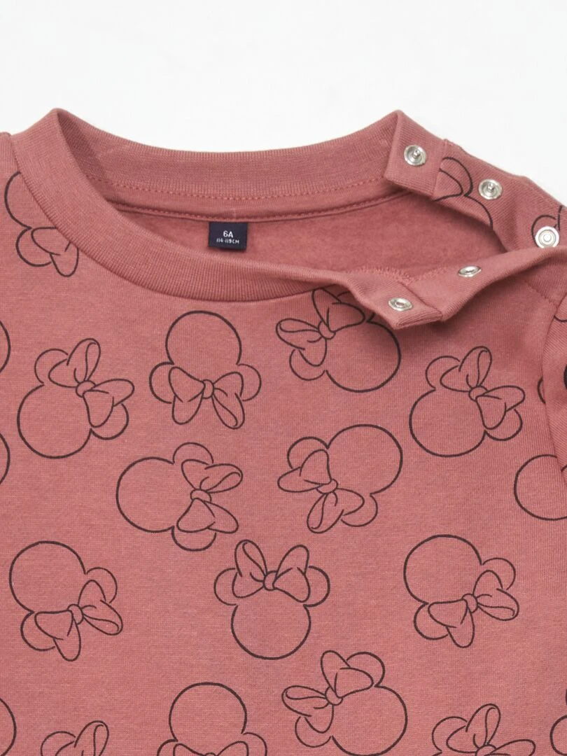 Sweat en molleton 'Minnie' So Easy Rose