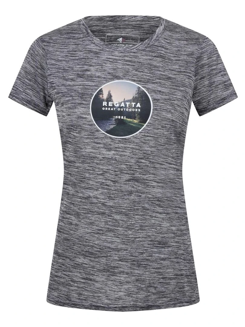 Regatta T shirt FINGAL Bleu marine