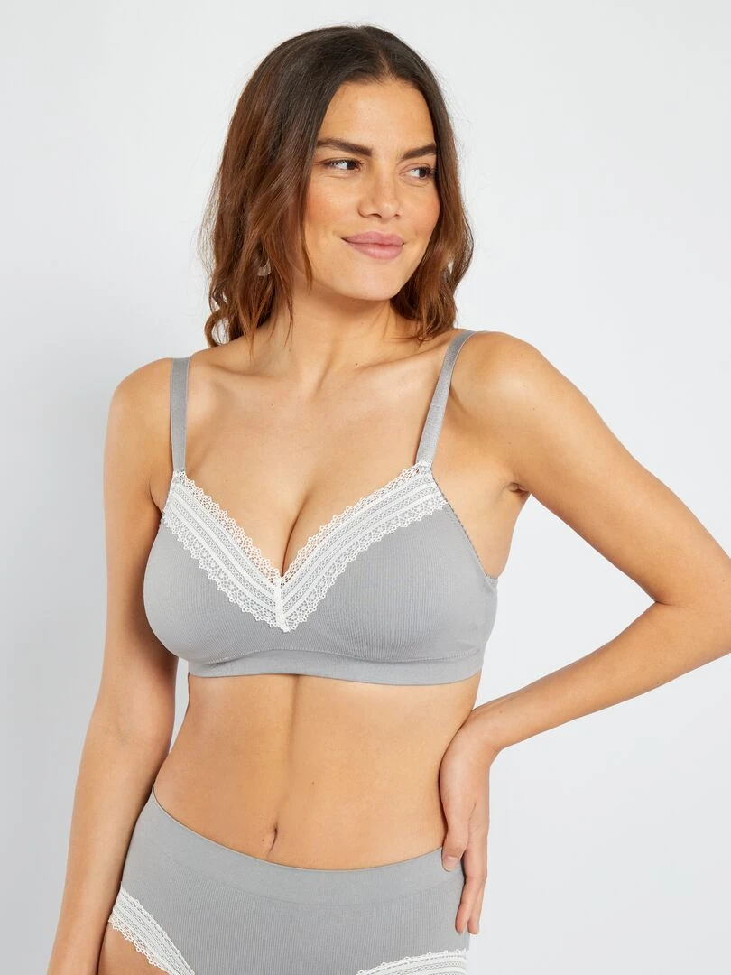 Brassière ampliforme 'Sans Complexe' Gris