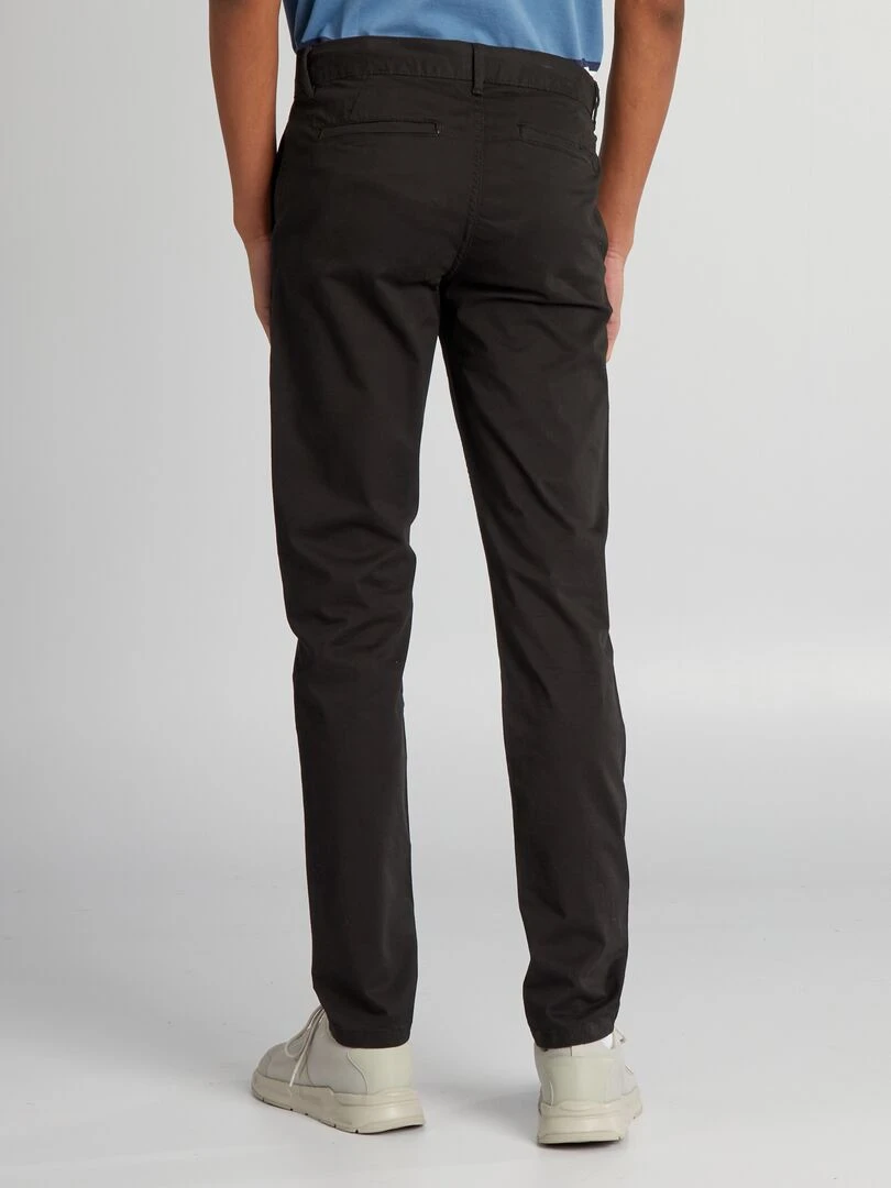 Chino slim L36 +1m90   noir