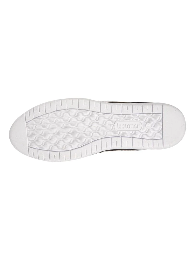 Baskets Confort Femme lacets Noir   Noir